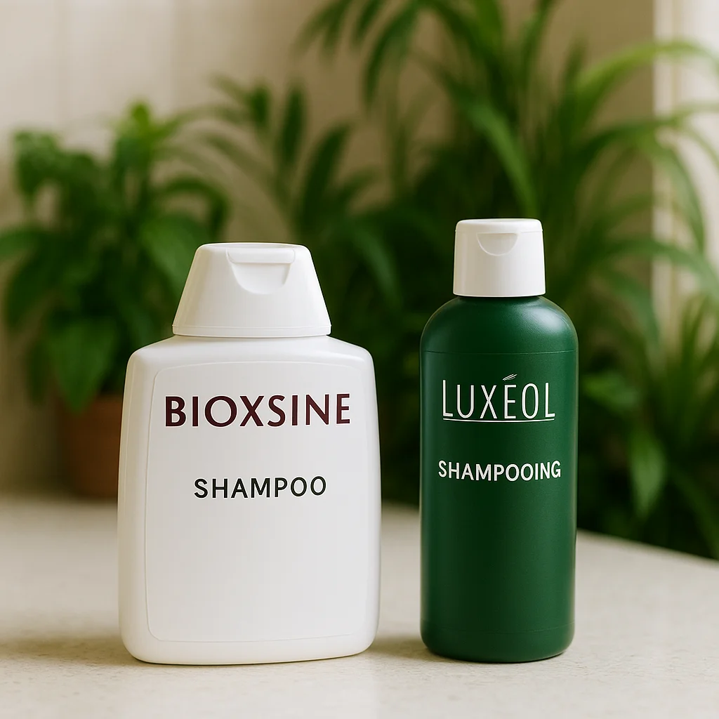 Shampooing pour Cheveux Gras : Bioxsine vs Luxeol