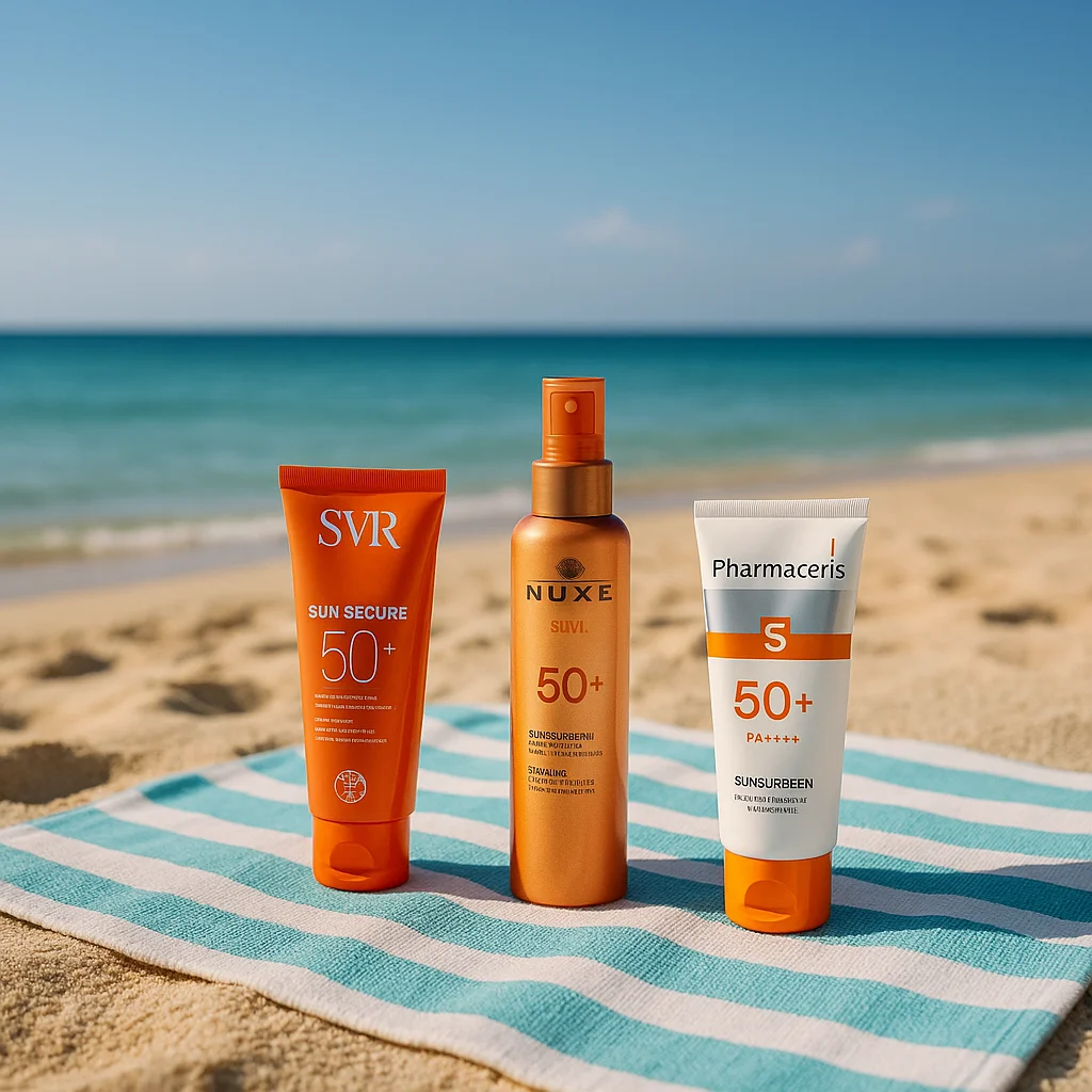 Comparatif des Huiles Solaires : SVR, Nuxe et Pharmaceris