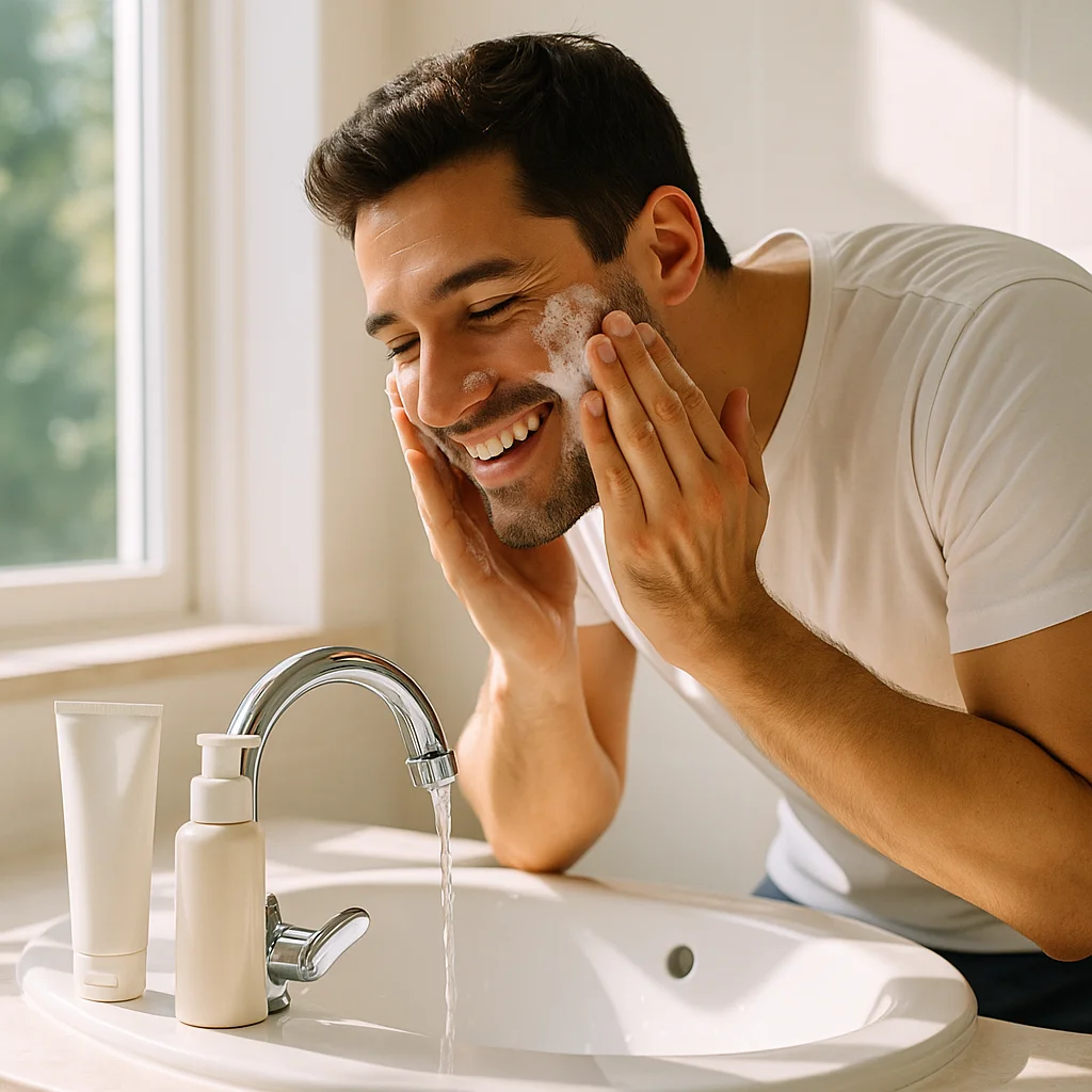 Routine de Soin Visage pour Hommes : SVR, Uriage ou Byphasse ?