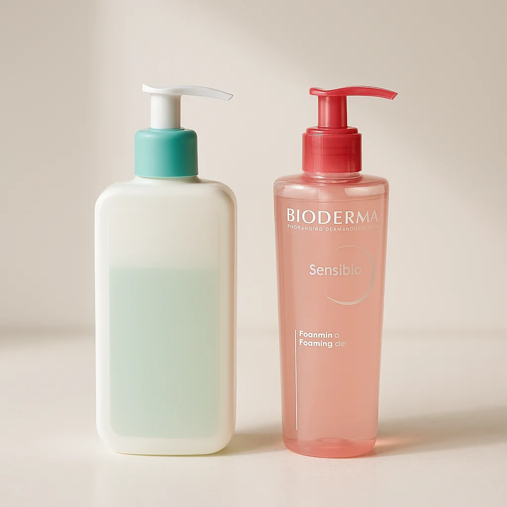 CeraVe Gel Moussant vs Bioderma Sensibio : lequel choisir ?