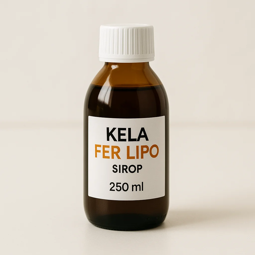 Découvrez les Bienfaits de KELA FER LIPO SIROP 250ML