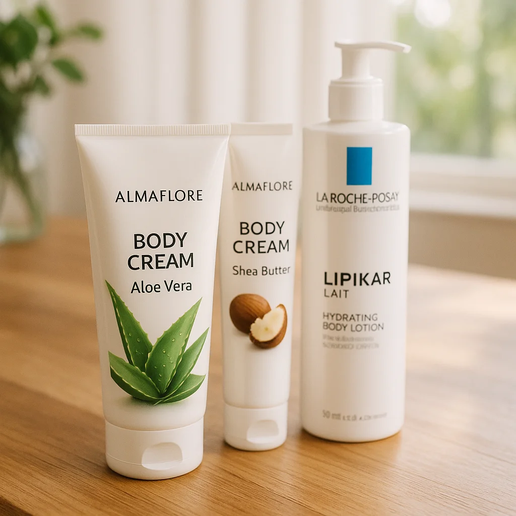 Hydratation Corps : Almaflore et La Roche-Posay en Comparaison