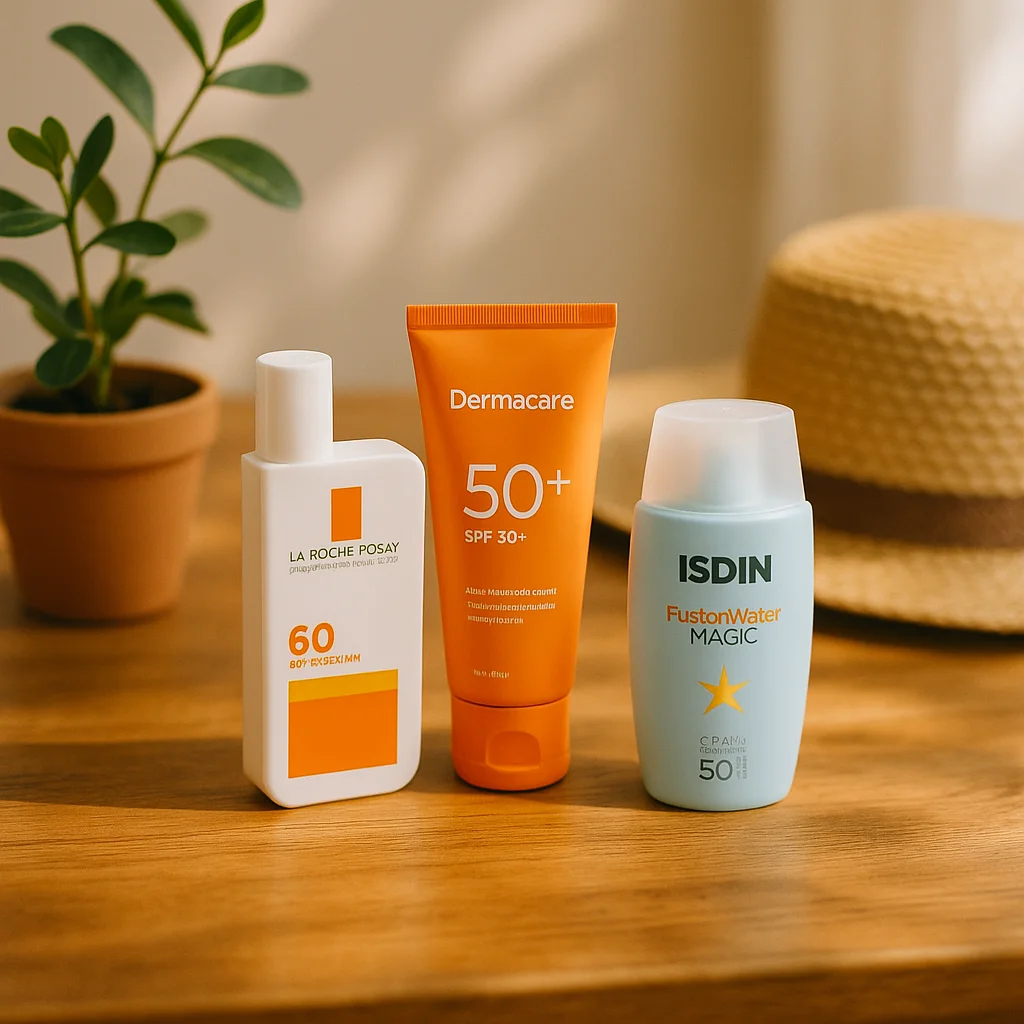 Écran Solaire Anti-Rides : Choisir entre La Roche-Posay, Dermacare et ISDIN