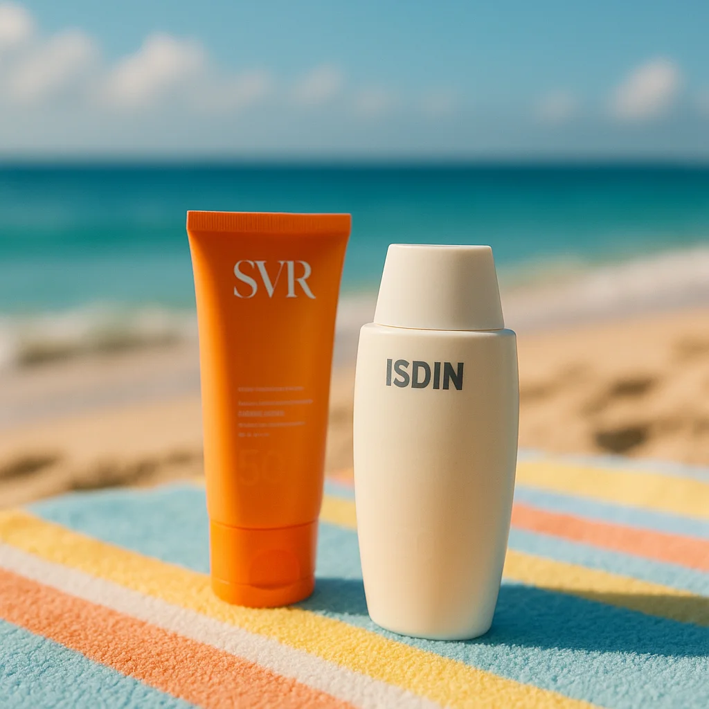 Crème Solaire Visage : SVR ou ISDIN, Lequel Choisir ?