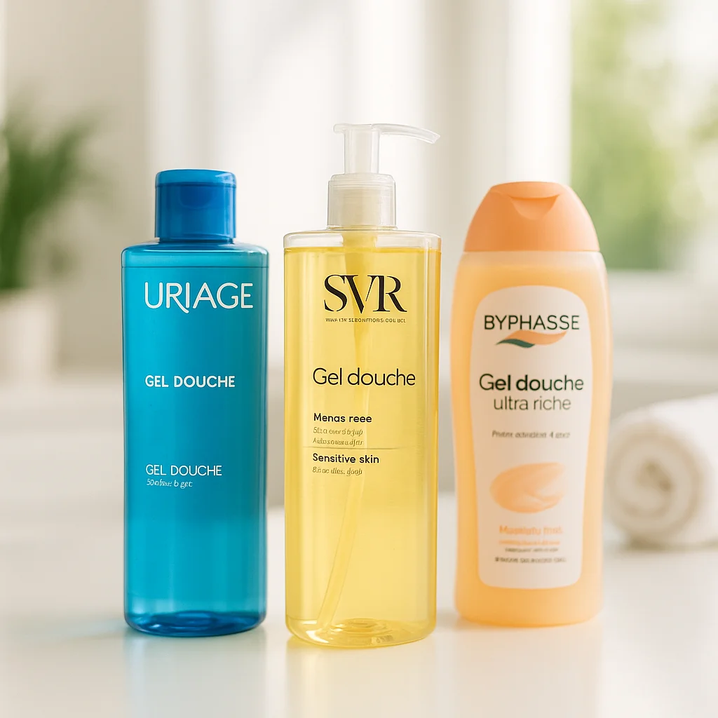 Douche & Bain : Choisir entre Uriage, SVR ou Byphasse
