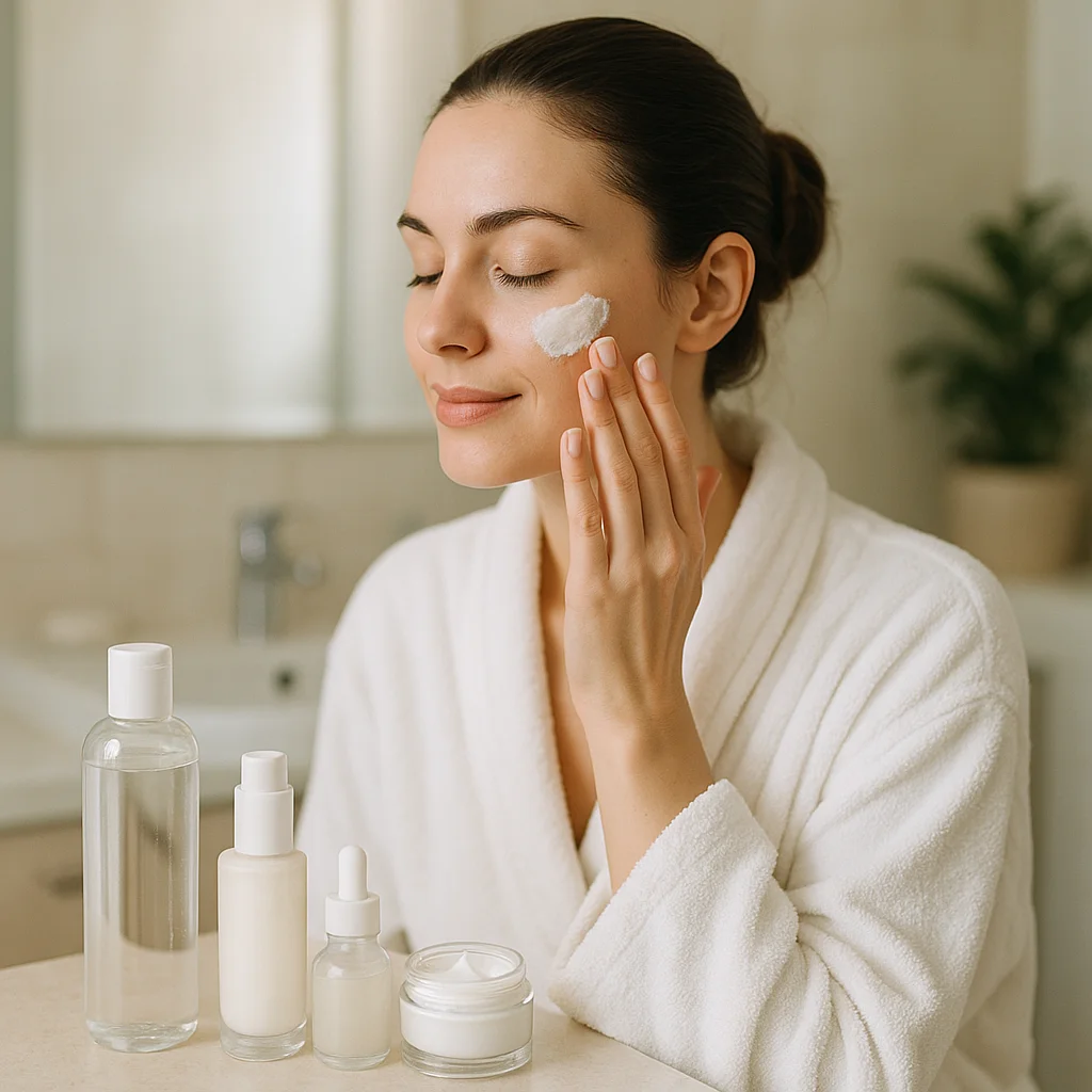 Routine de soin du visage adaptée à votre type de peau