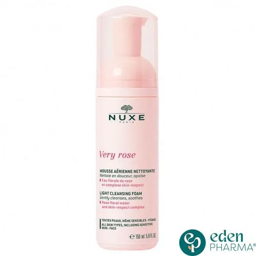 NUXE VERY ROSE MOUSSE NETTOYANTE 150ML