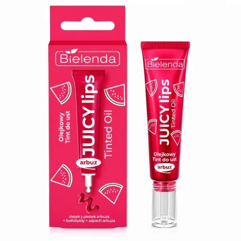 BIELENDA JUICY LIPS HUILE A LEVRES TEINTEE PASTEQUE 10G