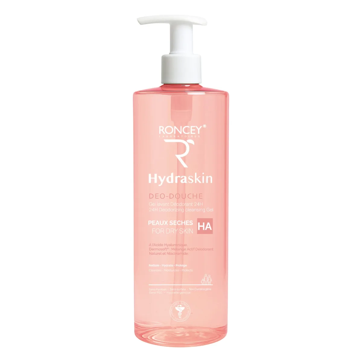 RONCEY DEO DOUCHE HYDRASKIN PEAU SECHE 1L