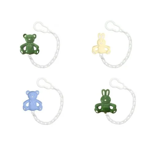 WEE BABY ATTACHE SUCETTE CHAINETTE ANIMAUX