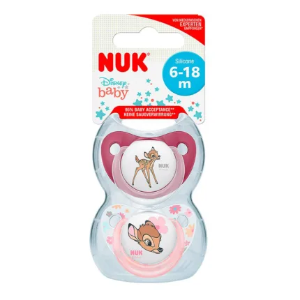 NUK SUCET DISNEY DUMBO 2+BOITE 6-18M