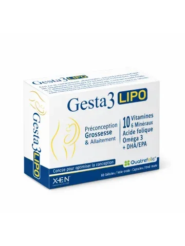 XEN GESTA 3 LIPO 60 GELULES