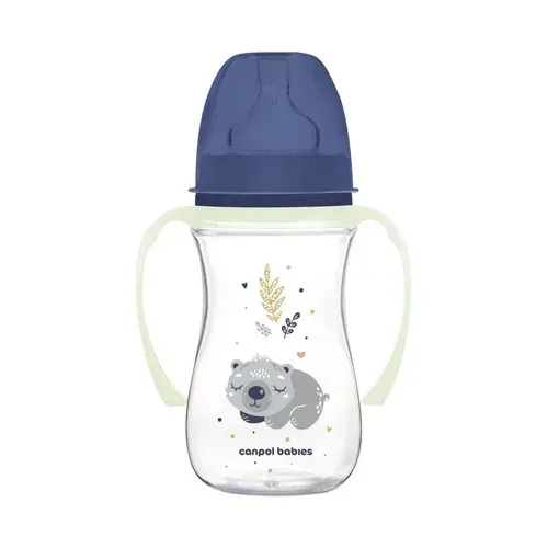 CANPOL BIBERON COL LARGE POLYPROPYLÈNE SLEEPY KOALA BLEU 300ML