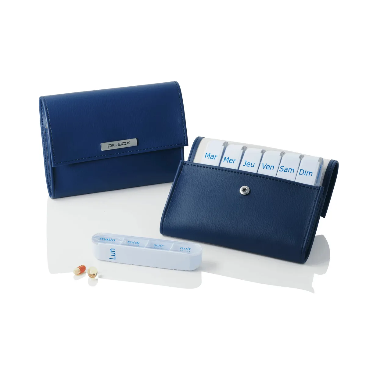 ANYCARE PILULIER XXL PILLBOX AZUR