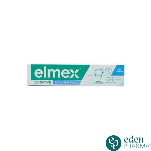 ELMEX DENTIFRICE SENSITIVE BLANCHEUR DOUCE 75ML