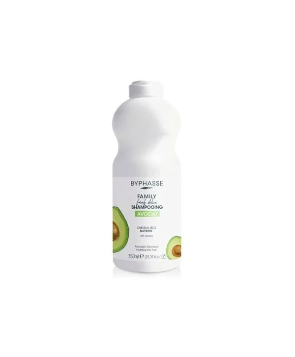 BYPHASSE FAMILY SHAMPOOING AVOCAT CHEVEUX SEC 750ML