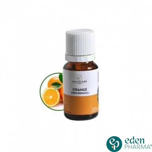 ALMAFLORE HUILE ESSENTIELLE D'ORANGE DOUCE BIO,10ML