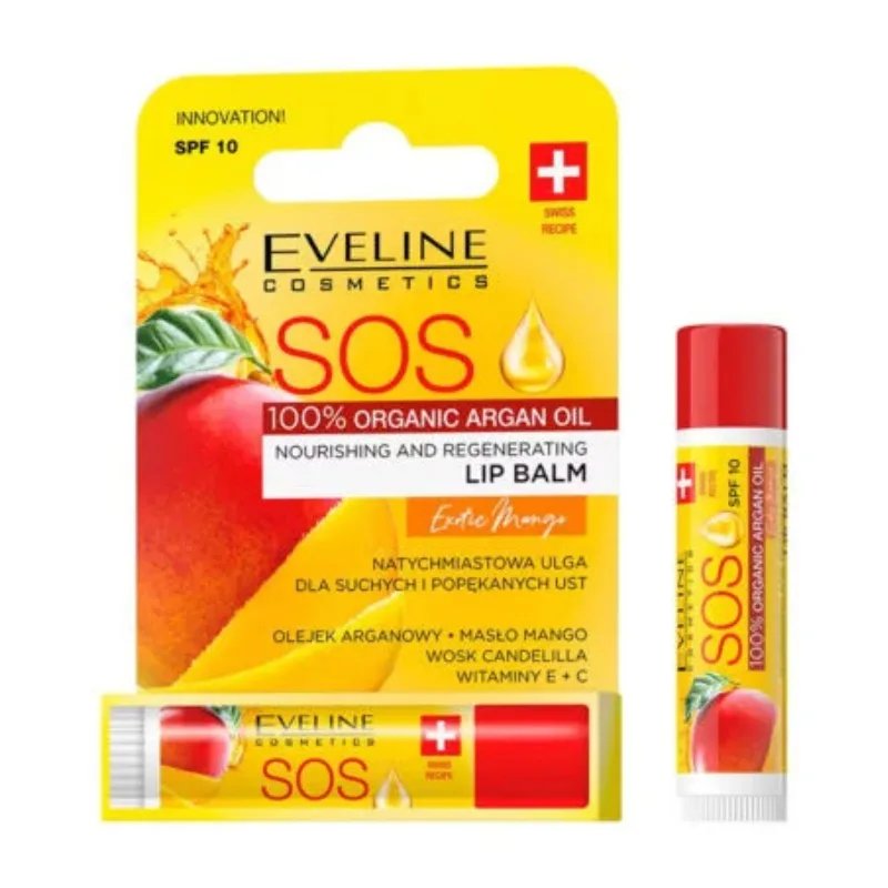 EVELINE COSMETICS SOS LIP BALM SPF10