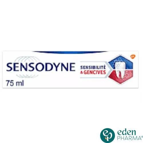 SENSODYNE DENTIFRICE SENSIBILITE GENCIVES 75ML