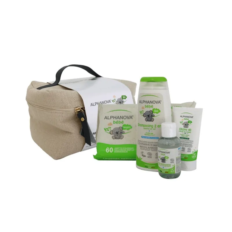 ALPHANOVA BEBE BIO VANITY CADEAU MATERNITE