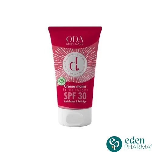 ODA CREME MAINS FRUITS ROUGES SPF 30, 50ML