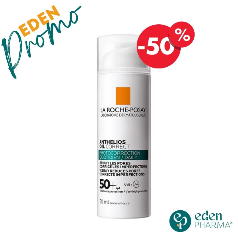 LA ROCHE POSAY ANTHELIOS ECRAN OIL CORRECT -50%