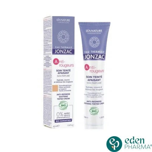 JONZAC SOIN TEINTE APAISANT ANTI ROUGEURS 40ML