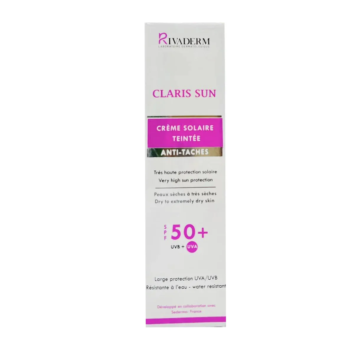 RIVADERM CLARIS SUN SPF50+ 50ML