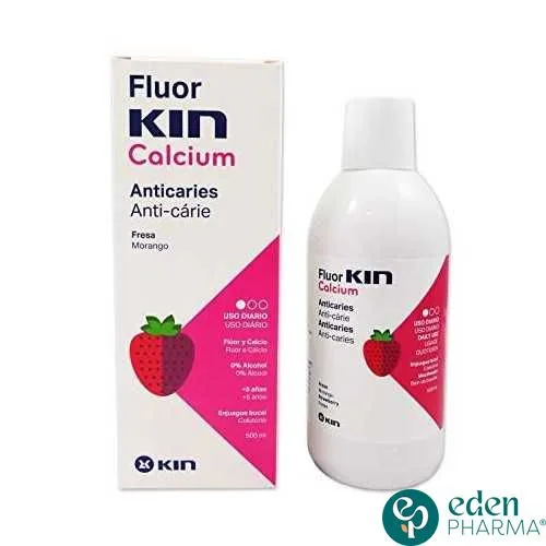 KIN FLUOR CALCIUM BAIN DE BOUCHE 500ML