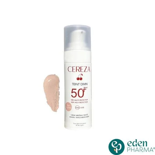 CEREZA TEINT DIVIN ECRAN MINERAL BEIGE PORCELAINE SPF50+