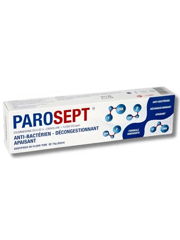 PAROSEPT PATE DENTIFRICE TUBE 75 G
