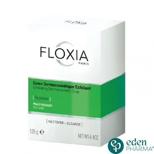FLOXIA SAVON EXFOLIANT PURIFIANT ET REGENERANT 125G