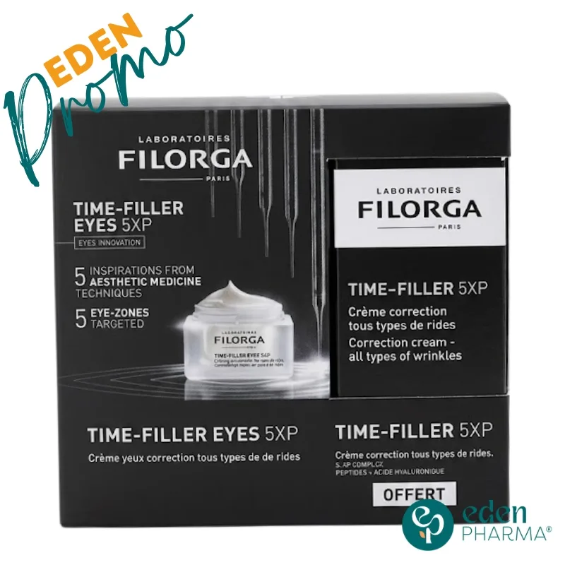 FILORGA COFFRET TIME FILLER EYES 5XP + TIMER FILLER 5XP OFFERT