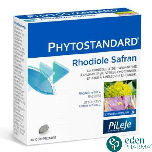 PHYTOSTANDARD DE RHODIOLE ET SAFRAN 30 COMPRIMES