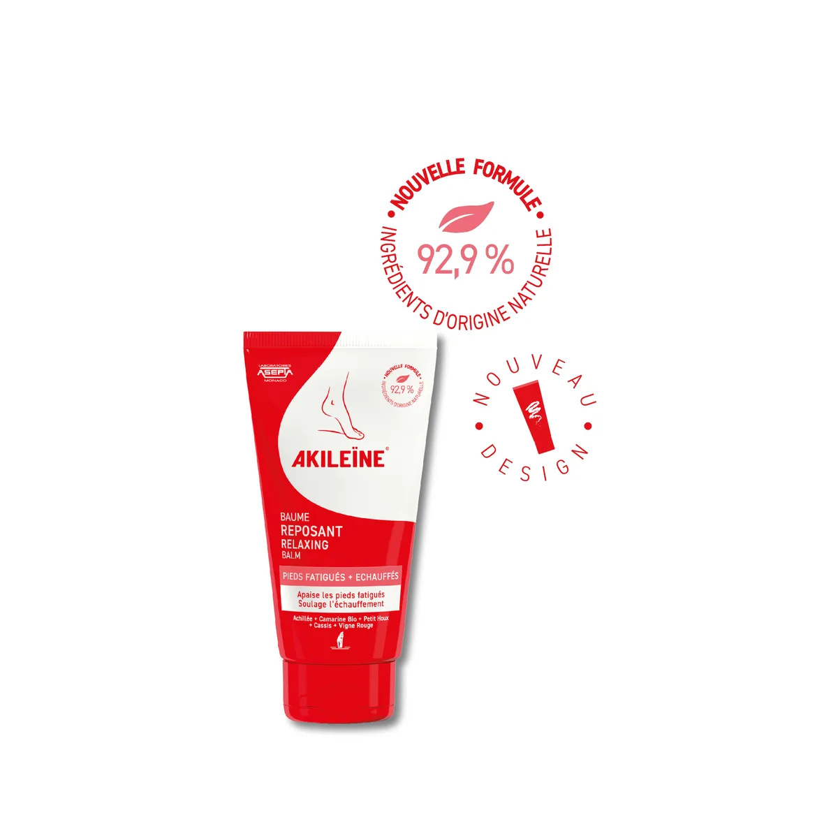 AKILEINE BAUME REPOSANT PIEDS FATIGUES 75ML