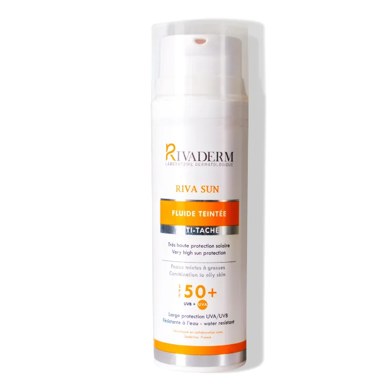 RIVADERM RIVA SUN ECRAN FLUIDE TEINTÉ SPF50+ 50ml