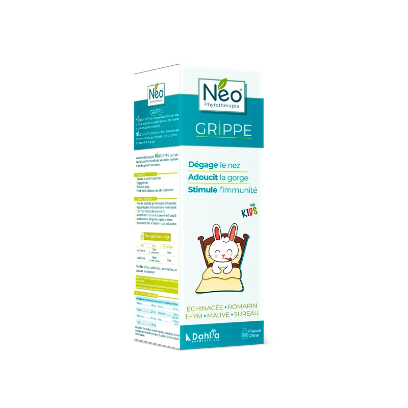 NEO GRIPPE SIROP KIDS 125 ML