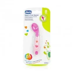 CHICCO CUILLERE SILICONE 8M+