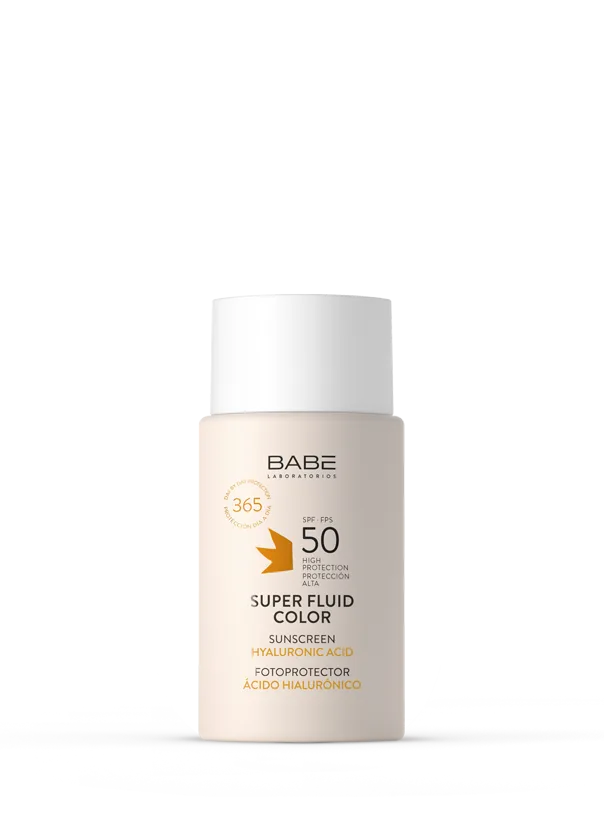BABE ECRAN SUPER FLUID SPF50+ TEINTE 50ML