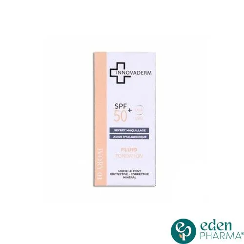 INNOVADERM 50+ FOND DE TEINT (01) IVORY 30ML