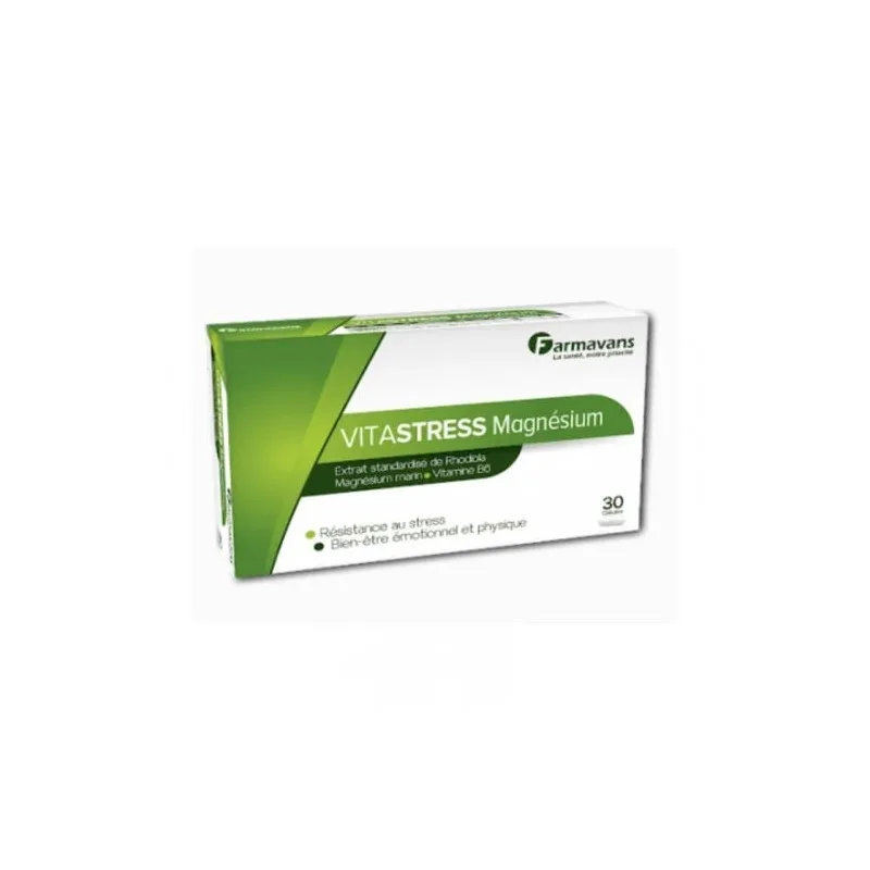 FARMAVANS VITASTRESS MAGNESIUM 30 GELULES