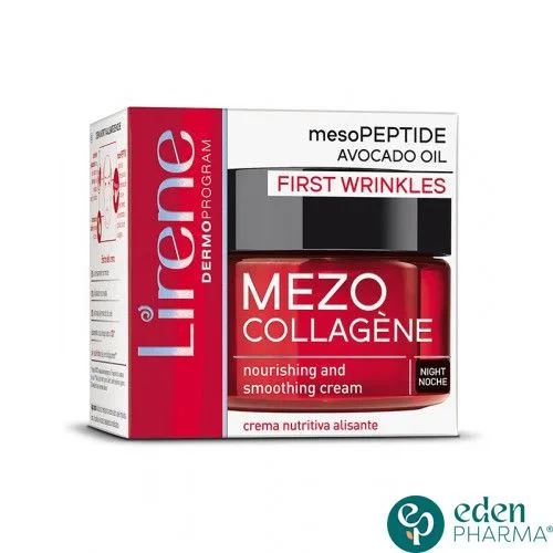 LIRENE MEZO COLLAGENE CREME NUIT PREMIERES RIDES 50ML