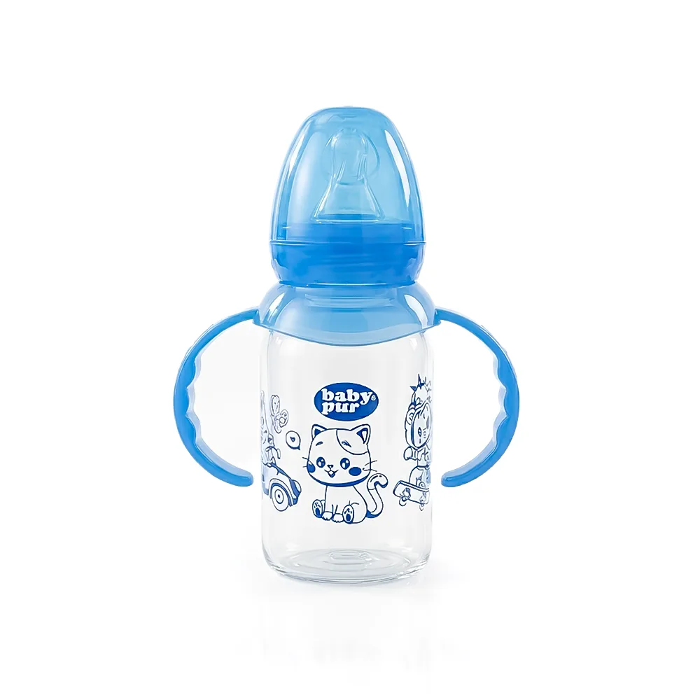 BABY PUR BIBERON EN VERRE AVEC ANCE 120ML REF 76503
