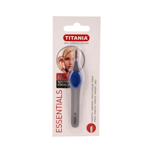 TITANIA PINCE À ÉPILER INOX 1090/60B