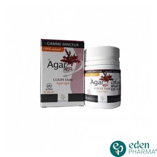 NATURALYA AGAR COUPE FAIM 60 CAPSULES