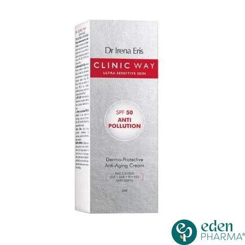CLINIC WAY ECRAN ANTI-AGE SPF 50 ANTI POLLUTION 40ML