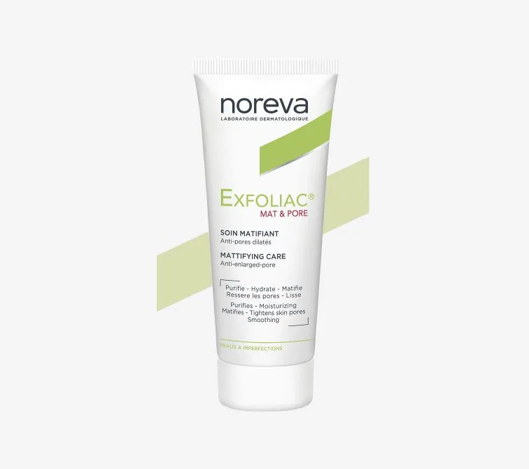 NOREVA EXFOLIAC MAT PORE SOIN MATIFIANT 30ML + GEL NETTOYANT EXFOLIAC GRATUIT