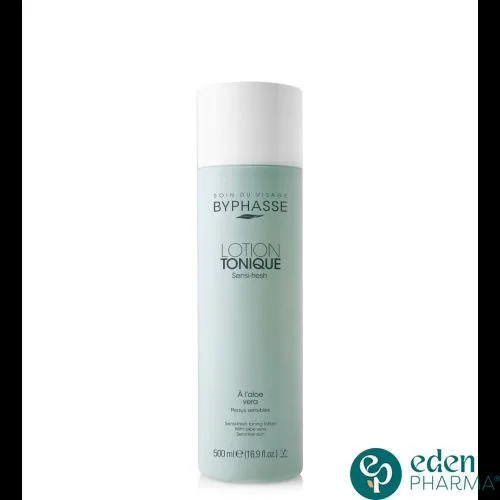 BYPHASSE LOTION TONIQUE SENSI-FRESH A L’ALOE VERA 500ML