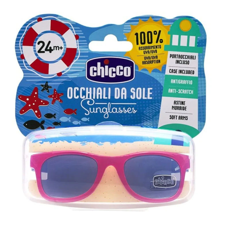 CHICCO LUNETTES DE SOLEIL GARCON ROUGE 24M+