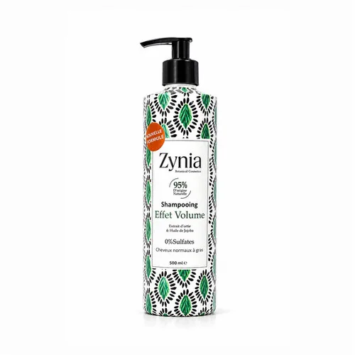 ZYNIA SHAMPOING ORTIE EFFET VOLUME 500ML